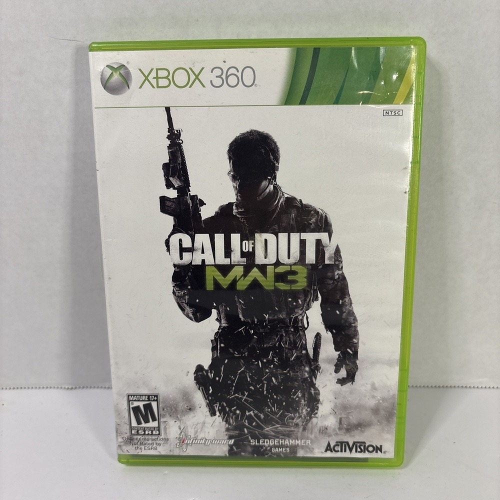 Call of Duty Modern Warfare 3 MW3 Xbox 360 Activision 2011 CIB FPS Video Game